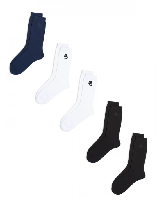 Foto van product Karl Lagerfeld Sokken navy / zwart / wit