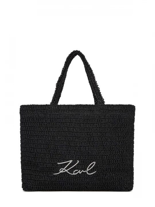 Foto van product Karl Lagerfeld Strandtas 'K / Signature' zwart