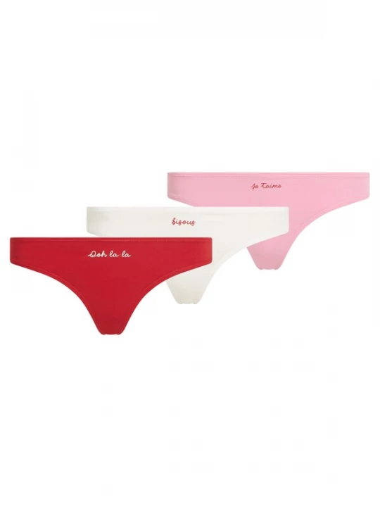 Foto van product Karl Lagerfeld String crème / pink / rood