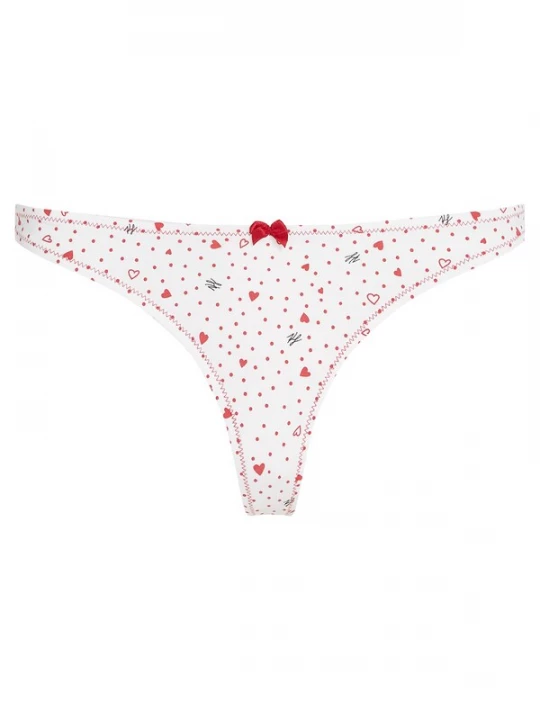 Foto van product Karl Lagerfeld String rood / zwart / wit