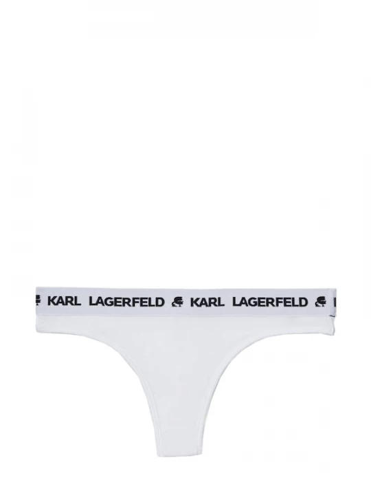 Foto van product Karl Lagerfeld String zwart / wit