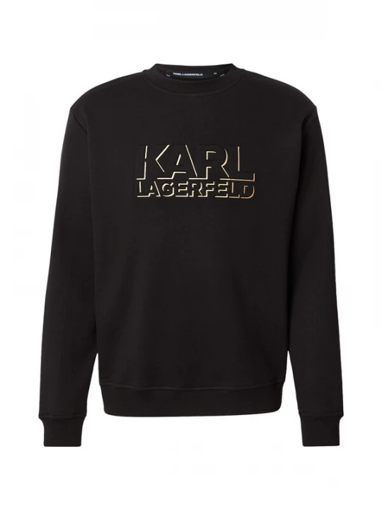 Foto van product Karl Lagerfeld Sweatshirt beige / zwart