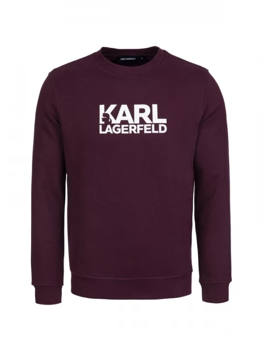 Foto van product Karl Lagerfeld Sweatshirt bordeaux / wit