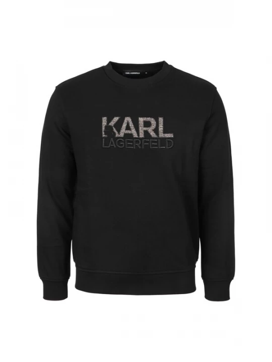 Foto van product Karl Lagerfeld Sweatshirt grijs / zwart
