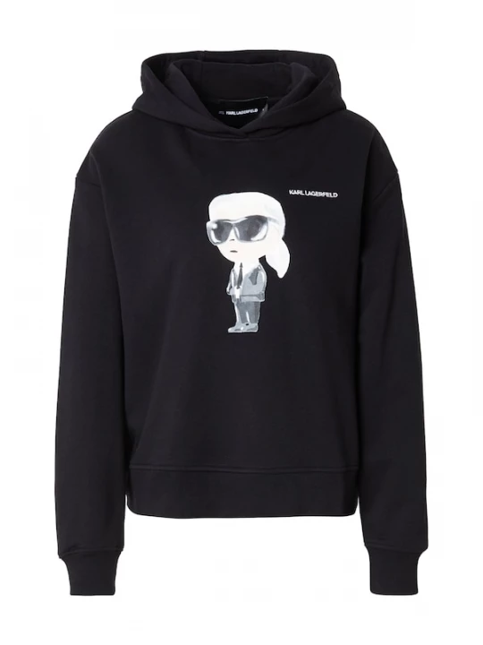 Foto van product Karl Lagerfeld Sweatshirt 'IKON' beige / zwart / wit