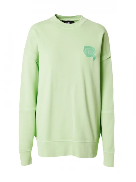 Foto van product Karl Lagerfeld Sweatshirt 'IKONIK 2.0' groen / lichtgroen
