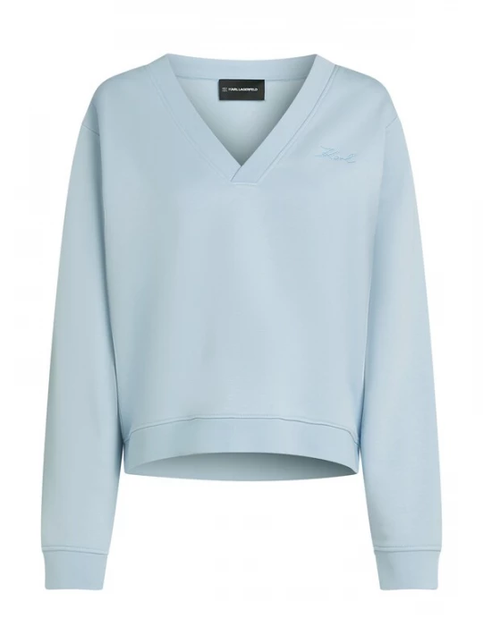 Foto van product Karl Lagerfeld Sweatshirt lichtblauw