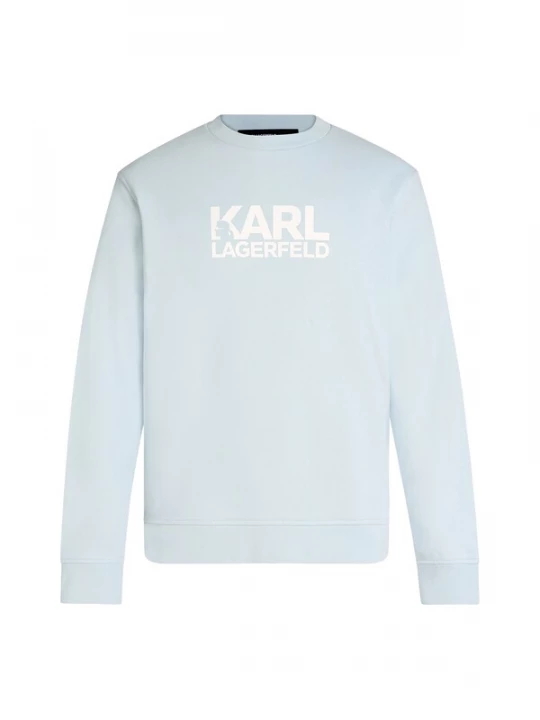 Foto van product Karl Lagerfeld Sweatshirt lichtblauw / wit