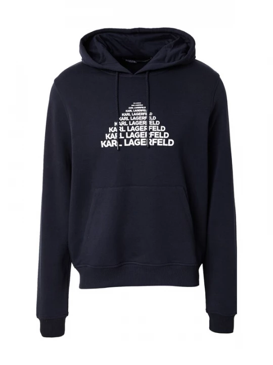 Foto van product Karl Lagerfeld Sweatshirt navy / wit