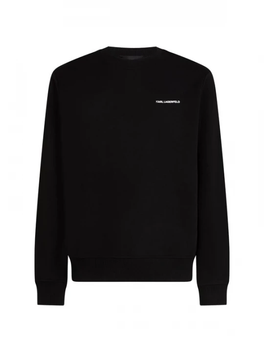 Foto van product Karl Lagerfeld Sweatshirt 'Rue St-Guillaume' zwart / wit