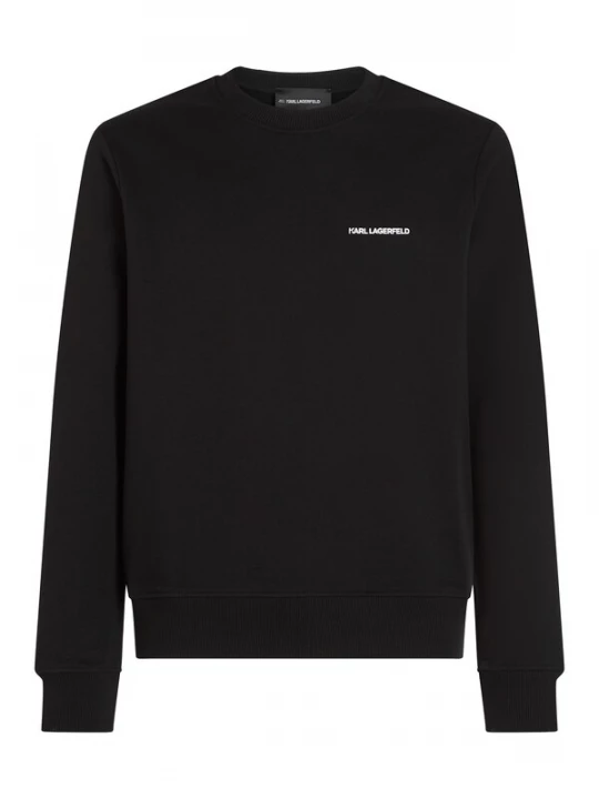 Foto van product Karl Lagerfeld Sweatshirt 'Rue St-Guillaume' zwart / wit