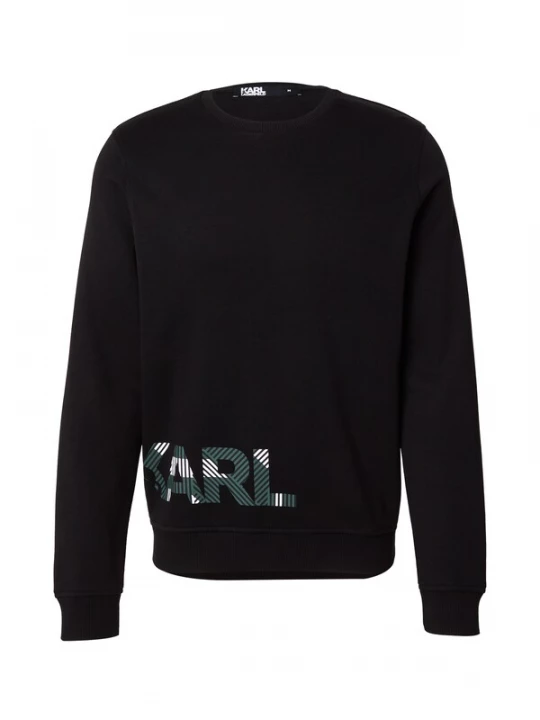 Foto van product Karl Lagerfeld Sweatshirt spar / zwart / wit
