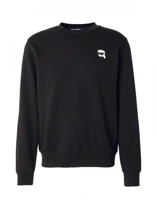 Foto van product Karl Lagerfeld Sweatshirt zwart / offwhite