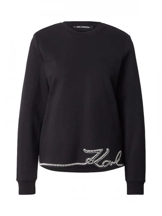 Foto van product Karl Lagerfeld Sweatshirt zwart / parelwit