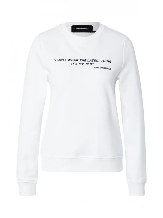 Foto van product Karl Lagerfeld Sweatshirt zwart / wit