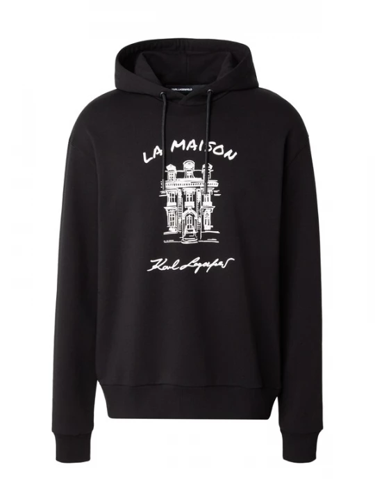 Foto van product Karl Lagerfeld Sweatshirt zwart / wit