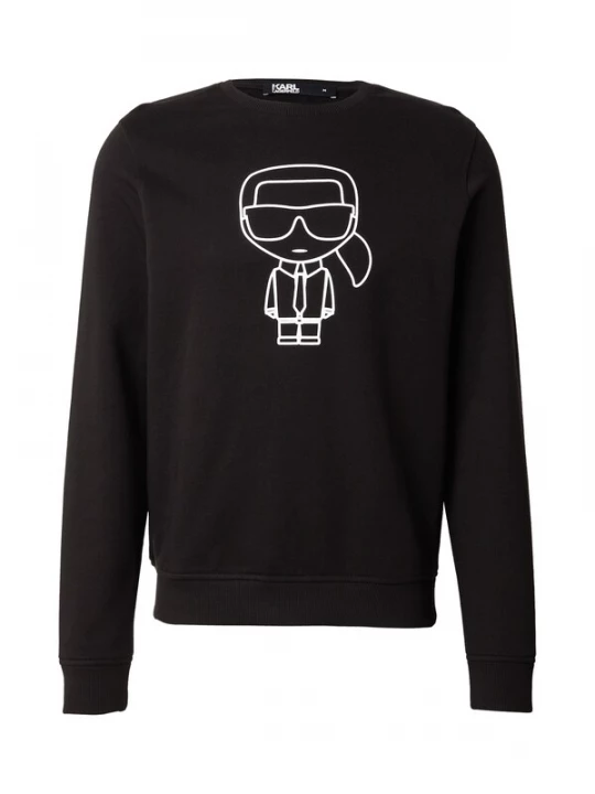 Foto van product Karl Lagerfeld Sweatshirt zwart / wit