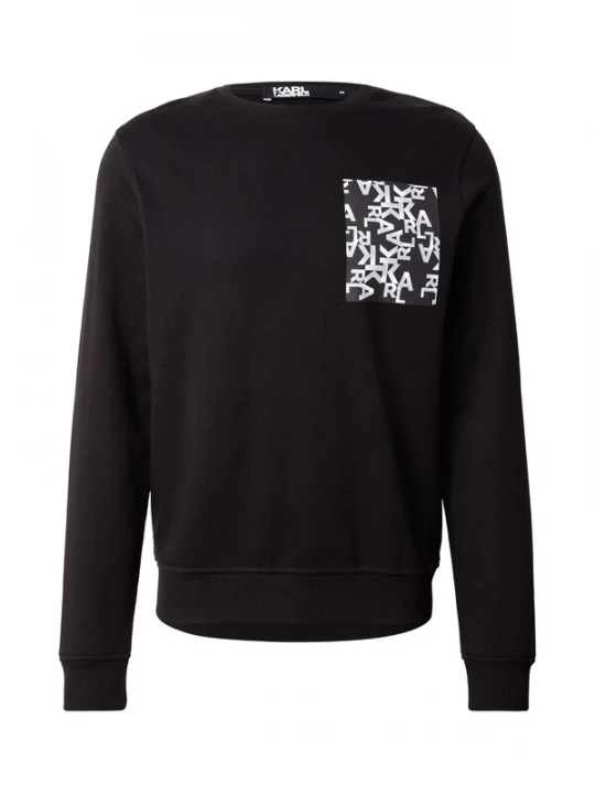 Foto van product Karl Lagerfeld Sweatshirt zwart / wit
