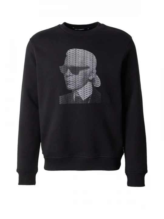 Foto van product Karl Lagerfeld Sweatshirt zwart / wit