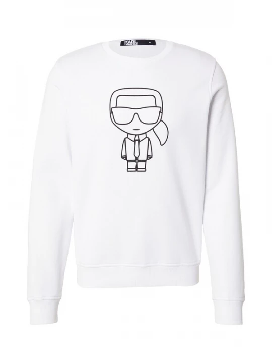 Foto van product Karl Lagerfeld Sweatshirt zwart / wit
