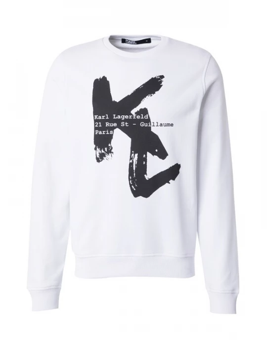 Foto van product Karl Lagerfeld Sweatshirt zwart / wit