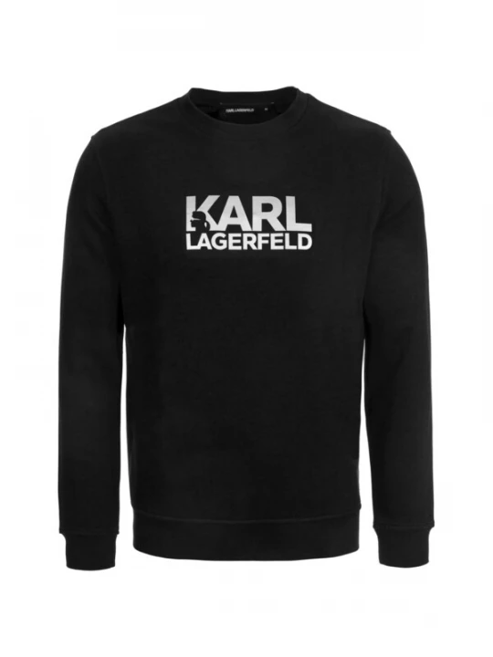 Foto van product Karl Lagerfeld Sweatshirt zwart / zilver