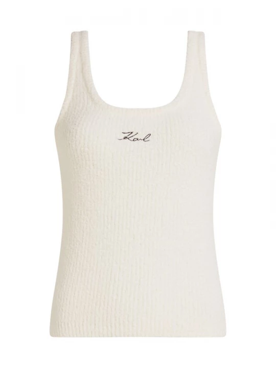 Foto van product Karl Lagerfeld Top crème / zwart