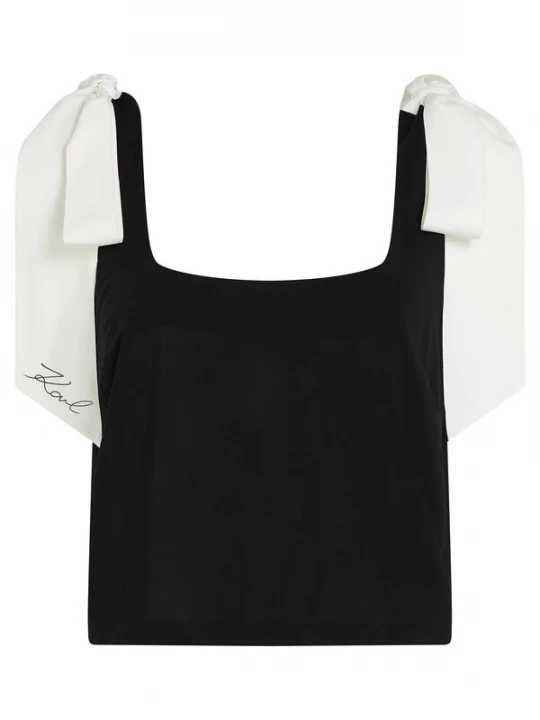 Foto van product Karl Lagerfeld Top zwart