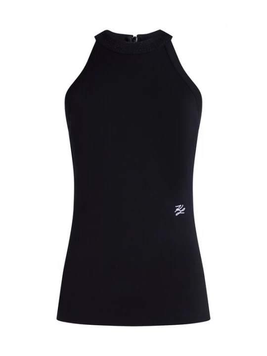 Foto van product Karl Lagerfeld Top zwart / wit