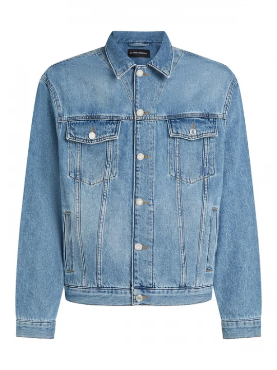Foto van product Karl Lagerfeld Tussenjas blauw denim