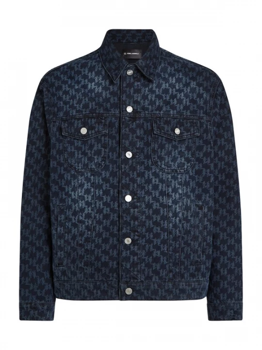 Foto van product Karl Lagerfeld Tussenjas blauw denim / donkerblauw