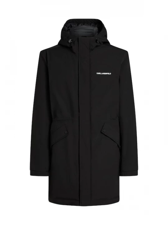 Foto van product Karl Lagerfeld Tussenparka zwart / wit