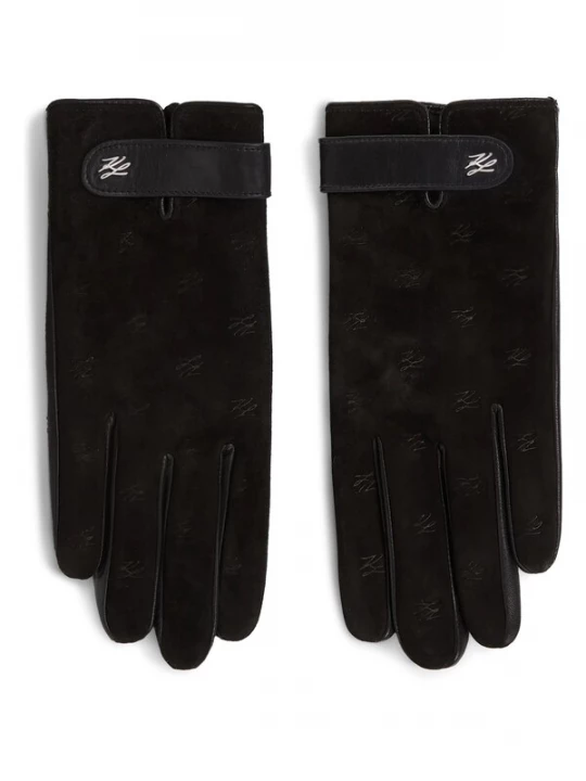 Foto van product Karl Lagerfeld Vingerhandschoenen 'K / Autograph' zwart