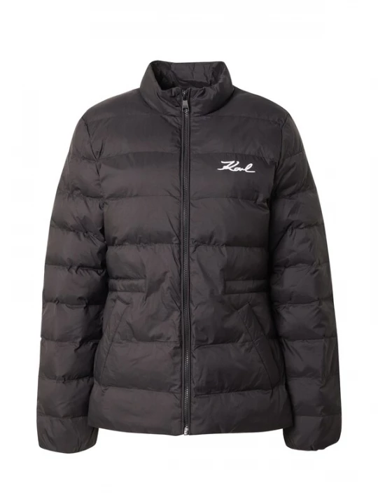 Foto van product Karl Lagerfeld Winterjas zwart / wit