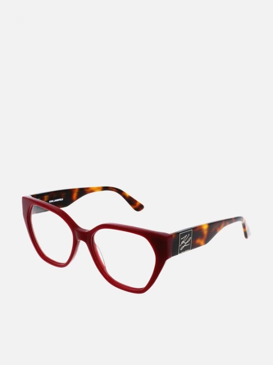 Foto van product Karl Lagerfeld Zonnebril 'Karl Lagerfeld KL6053 (604) burgundy / 16 / 140 WOMAN Eyewear Frame' rood