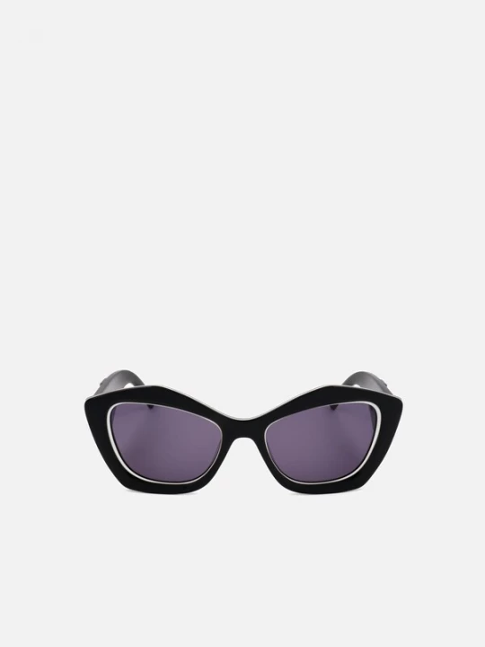 Foto van product Karl Lagerfeld Zonnebril 'Karl Lagerfeld KL6127S Wine pink / 18 / 140 Women Sunglasses' zwart