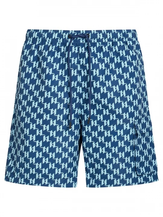 Foto van product Karl Lagerfeld Zwemshorts smoky blue / hemelsblauw / donkerblauw