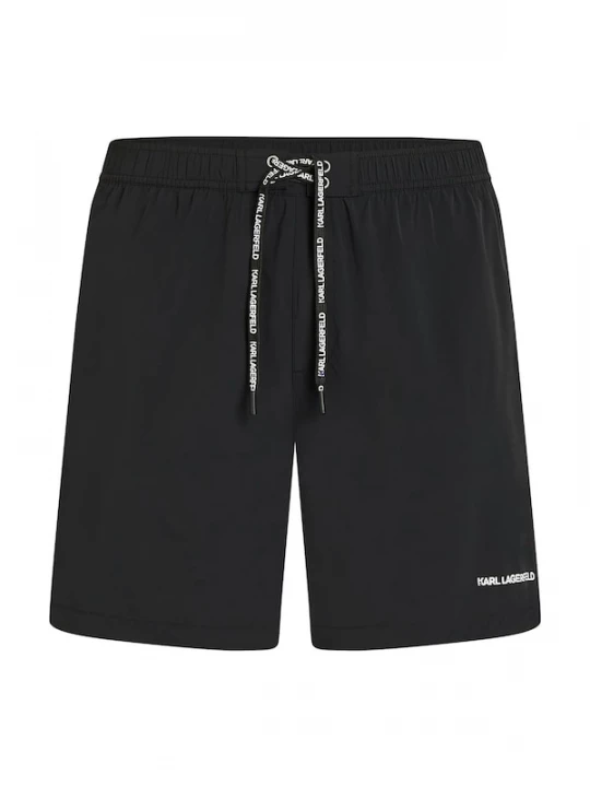 Foto van product Karl Lagerfeld Zwemshorts zwart / wit