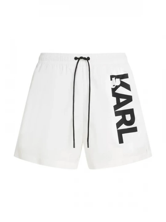 Foto van product Karl Lagerfeld Zwemshorts zwart / wit