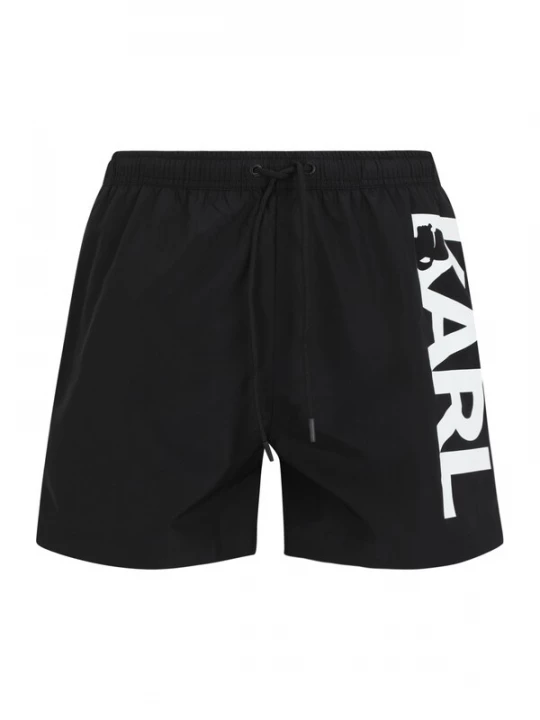 Foto van product Karl Lagerfeld Zwemshorts zwart / wit