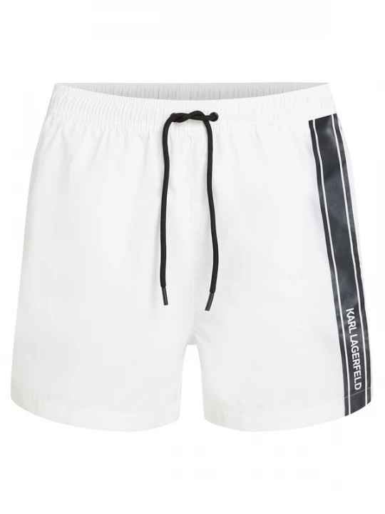 Foto van product Karl Lagerfeld Zwemshorts zwart / wit