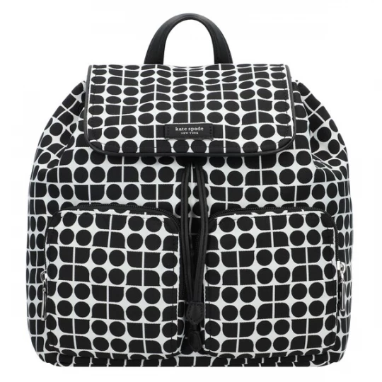 Foto van product Kate Spade Rugzak 'Noel City' zwart / wit