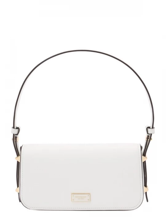 Foto van product Kate Spade Schoudertas 'Liv Schultertasche Aus Glattem Leder' wit