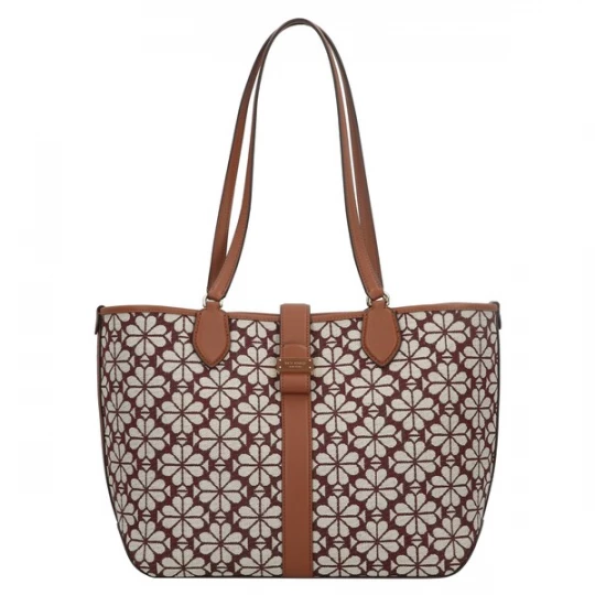 Foto van product Kate Spade Shopper bruin / bourgogne / offwhite