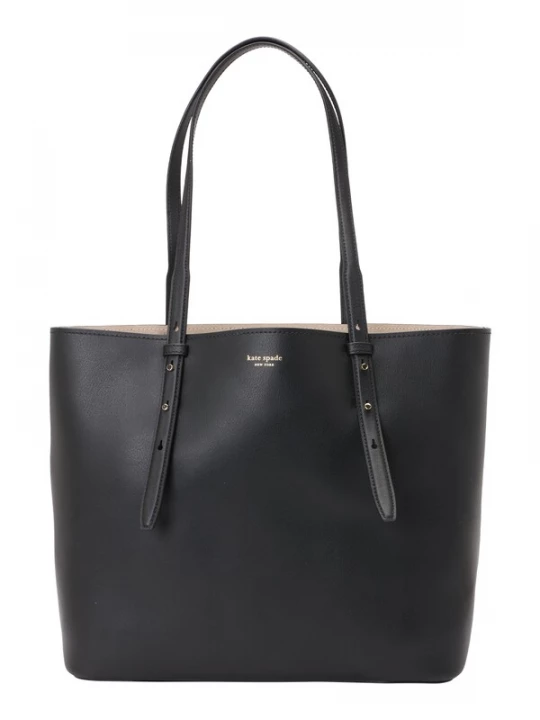 Foto van product Kate Spade Shopper 'Do It All Fine Grain Leather Large Tote' goud / zwart