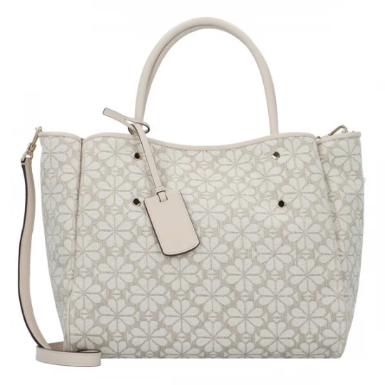 Foto van product Kate Spade Shopper 'Spade Flower ' beige / wit