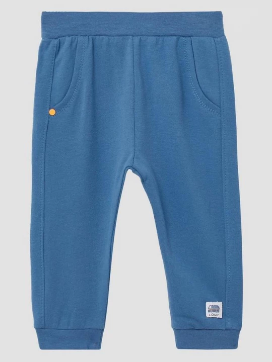 Foto van product Katoenen joggingbroek met label s.Oliver blauw