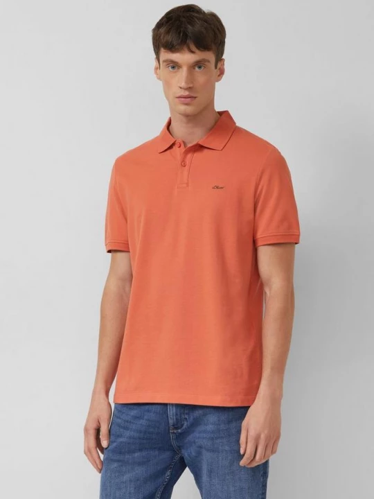 Foto van product Katoenen piqué polo s.Oliver