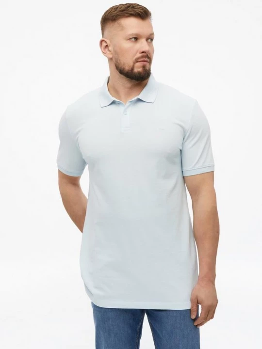 Foto van product Katoenen piqué polo s.Oliver blauw