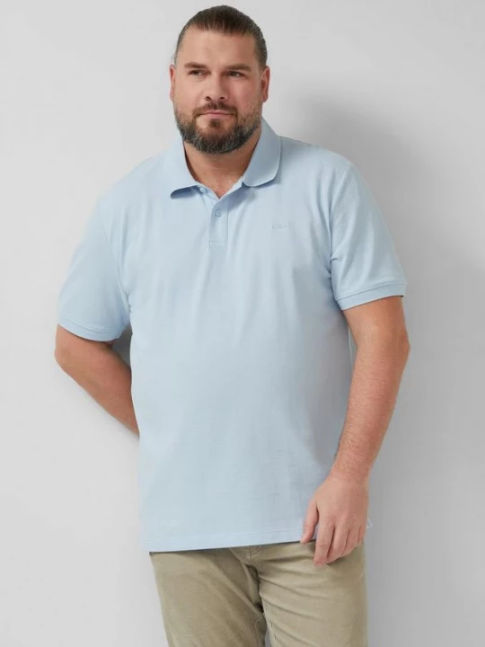 Foto van product Katoenen piqué polo s.Oliver blauw